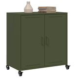 Sideboard Olive Green 68x39x72 cm Steel 846660