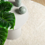 Rug ISTAN High Pile Shiny Look Cream 160 cm 375672