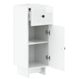 Bathroom Storage Cainet EDE High Gloss White 30 x 31 x 80 cm 895949