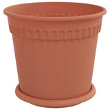 Plant Pots 24 pcs Brick Red 19 x 16 cm Plastic 3403265