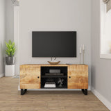 TV Cabinet 105x33x46cm Solid Wood Mango 345220