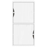 Side Cabinet ODDA White 40x24x79 cm Solid Wood Pine 4103592