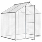 Outdoor Aviary Aluminium 178x122x194 cm 43557