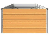 Raised Garden Bed Natural 320 x 80 x 55 cm cold-rolled steel 8006417