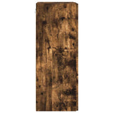 TV Wall Cabinet Wall-mounted 2 pcs Smoked Oak 30 x 31 x 80 cm 892300