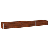 Raised Garden Bed Weathering Steel 240 x 40 x 24 cm 8006336