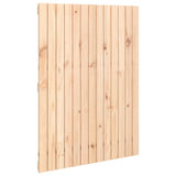 Wall Headboard 82.5x3x110 cm Solid Wood Pine 824953