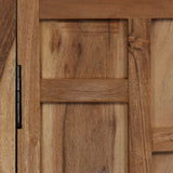 Sideboard Solid Acacia Wood 60x35x76 cm Brown 246135