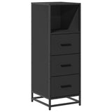 Bathroom Cabinet Black 35x37.5x100 cm Engineered Wood 849249