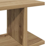 Wall Shelves 2 pcs Artisan Oak 90x18x20 cm Engineered Wood 856601
