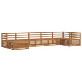 Outdoor Sofa Set 7 pcs Natural 3373799