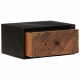 Handmade Bedside Cabinet Natural 40 x 30 x 20 cm 42020097