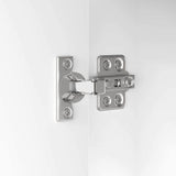 Bathroom Cabinet High Gloss White 30.5 x 30 x 101 cm 888741