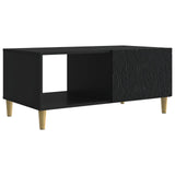 Coffee Table Black 90 x 50 x 40 cm Engineered Wood 895186