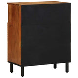 Sideboard with Shelf Brown 60 x 33 x 75 cm Solid Mango Wood 4017781