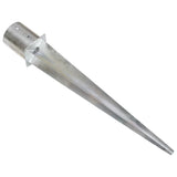 Ground Spikes 2 pcs Silver 12x91 cm Galvanised Steel 145433