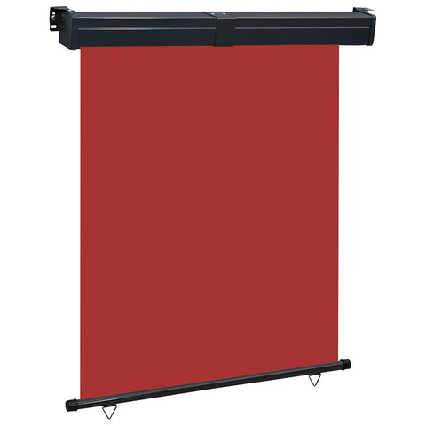 Balcony Side Awning 145x250 cm Red 48427