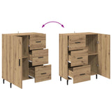 Sideboard with Drawer Artisan Oak 69.5 x 34 x 90 cm 881532