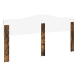 Headboard Smoked Oak Engineered wood 888622