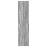 Wardrobe Grey Sonoma 80x50x200 cm Engineered Wood 3307797