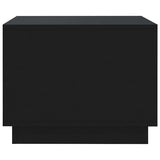 Coffee Table Black 55x55x43 cm Engineered Wood 810290