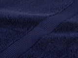 Premium Sauna Towels "SOLUND" 2 pcs Navy Blue 80x200 cm 600 gsm 137266