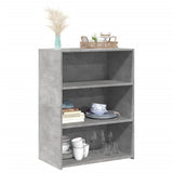 Sideboard Concrete Grey 70x41x93 cm Engineered Wood 846372