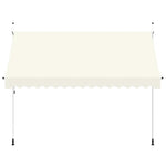 Manual Retractable Awning 350 cm Cream 143697