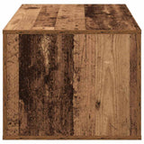 Coffee Table Old Wood 80 x 50 x 40 cm Engineered Wood 881129