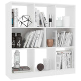 Book Cabinet White Engineered wood Medium Book Cabinet 800171