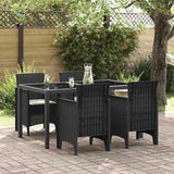 Garden Chair 4 pcs Anthracite 53 x 49 x 85 cm Polypropylene 847472