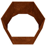Planter Rusty 60x60x45 cm Corten Steel 823675