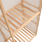 3-Tier Clothes Wardrobe 110x40x170 cm 247108