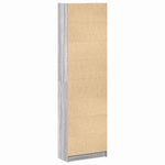 Wardrobe with Door Grey sonoma 55 x 25 x 189 cm Engineered wood 3334013