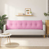 Back Pillow Pink 180 x 24 x 50 cm Fabric 42014572