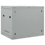 Network Cabinet with Storage Grey 60 x 45 x 50 cm Steel 42017637
