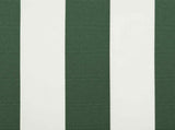 Retractable Awning Green and White 4 x 2 m 3419093