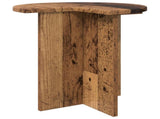 Side Table 2 pcs Old Wood 39 x 38 cm Engineered Wood 8001094