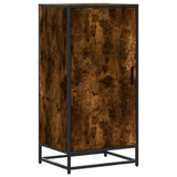 Shoe Rack Smoked Oak 48x38x97.5 cm Engineered Wood 849201