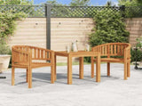 Garden Chair Natural Teak Solid Teak Wood Medium Durable 48018