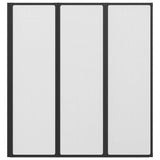 Shower Bath Screen Wall 141 x 132 cm 3 Panels Foldable 140785