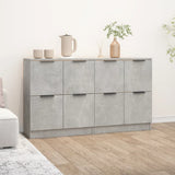 Sideboards 2 pcs Concrete Grey 60x30x70 cm Engineered Wood 3115807