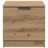 Bed Cabinet 2 pcs Artisan Oak 40 x 39 x 40cm Engineered Wood 880499