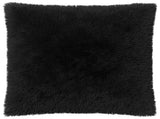 Cushion Cover 6 pcs HEERLEN Black 80 x 80 cm PV Fleece 913726