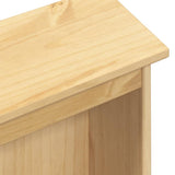 Bookcase Corona 46x20x170 cm Solid Wood Pine 4002779