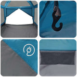 Inner Tent 7-Person 7-Person 300 x 300x 250 cm Blue and Grey 42004063