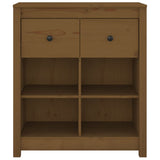 Sideboard Honey Brown 70x35x80 cm Solid Wood Pine 813767