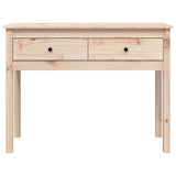 Console Table 100x35x75 cm Solid Wood Pine 814614