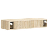 Wall-Mounted Side Table Sonoma Oak 87.5 x 34.5 x 17 cm 898327