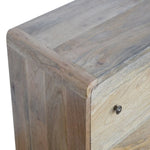 Curved Oak-ish Chest IN955